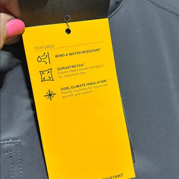 Ariat Dri-Tek Durastretch Insulated,abrasion resist, water repell,zip up jacket - Picture 14 of 16